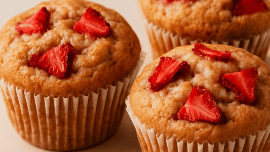 Lovely Strawberry Kick Muffins