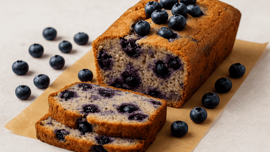 Mystic Blueberry Loaf Cake